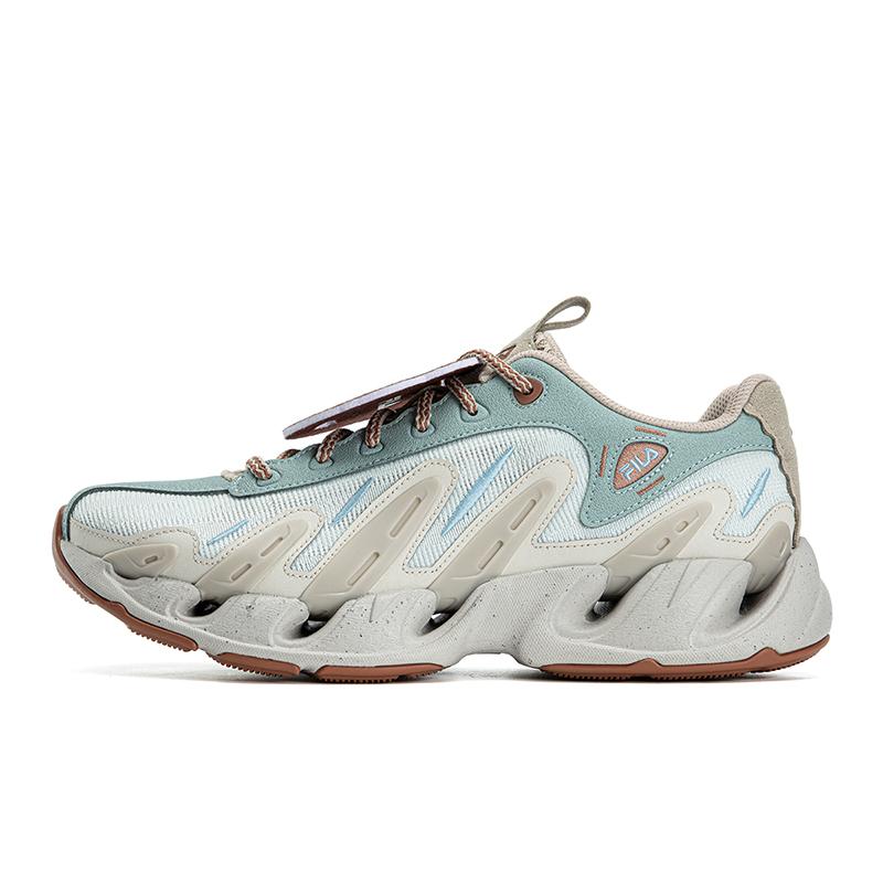 Men's Sneakers FILA VETTA Abrasion Resistant Lightweight Breathable Low top Chunky Sneakers Men's Sea Wave