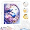 Frame Painting By Numbers For Adults Beginner Kits Birds And Flowers Picture With Numbers For Home Artwork 40x50cm