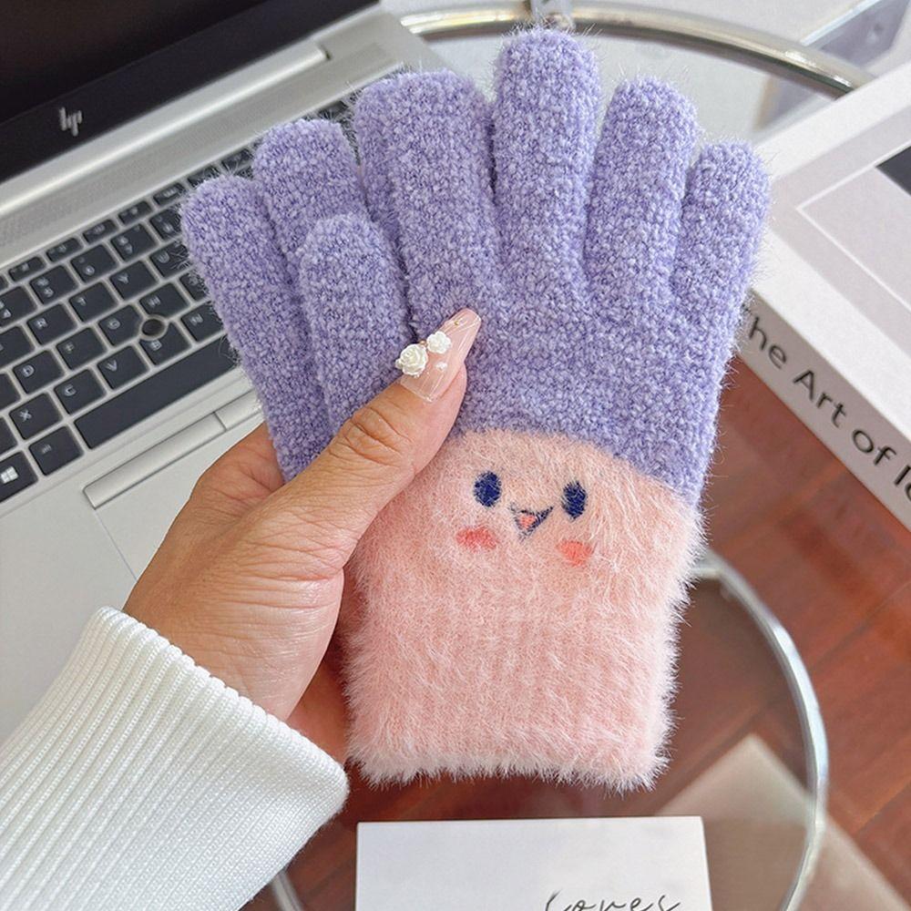 Coldproof Kids Winter Gloves Windproof Baby Gloves for 7-15 Years Old Baby Boys Girls