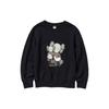 Uniqlo X Kaws Коллаборация Весна/Лето 2023 Модный Тренд Мультяшный Принт Куклы Круглый Вырез Пуловер Удобная Толстовка с Длинным Рукавом Унисекс толстовка 467773-09