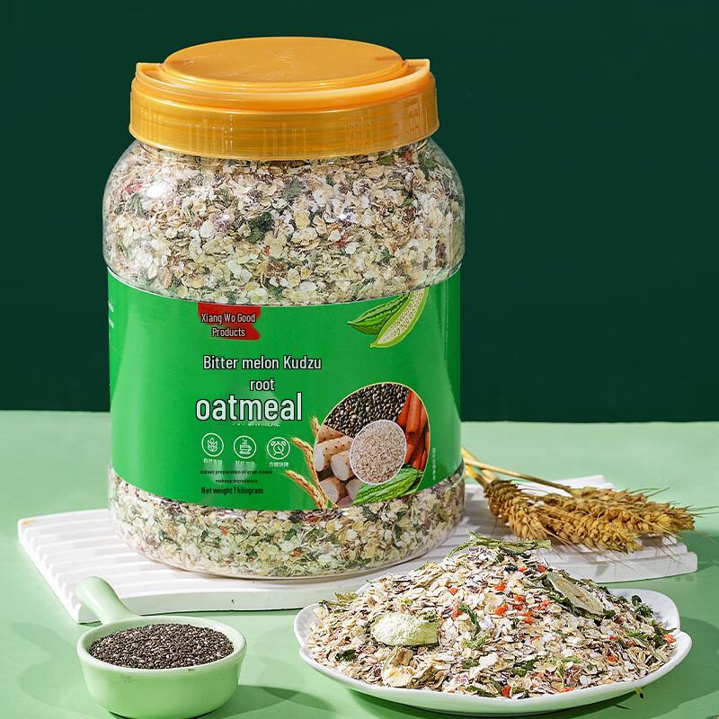 Xiangwo Liangpin Мгновенная овсянка с горькой дыней и корнем пуэрарии