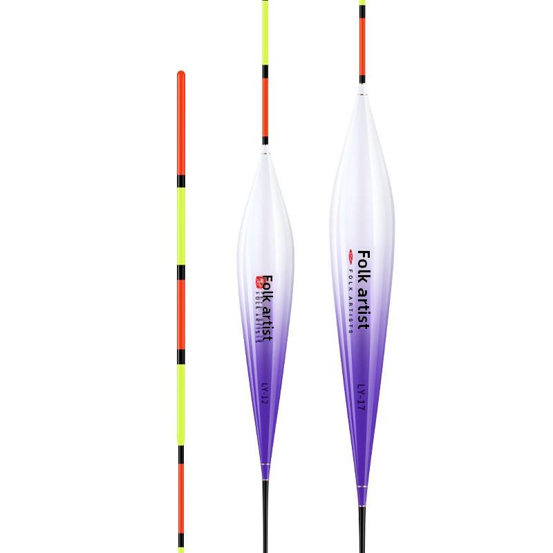 Handmade High Quality Vertical Buoy Fishing Float Black Pit Carp Bighead Carp Bold Eye-Catching Design High Sensitivity Fish