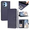 Happy Heart Pattern Magnetic Closure Vegan Leather Phone Case With Wrist Strap For vivo X200 FE
