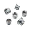 1/2 Inch M14 M18 M22 3/8" Thread Connector Brass Pipe Repair Extension Reducing Coupler Faucet Bubbler Copper Fittings 1pcs