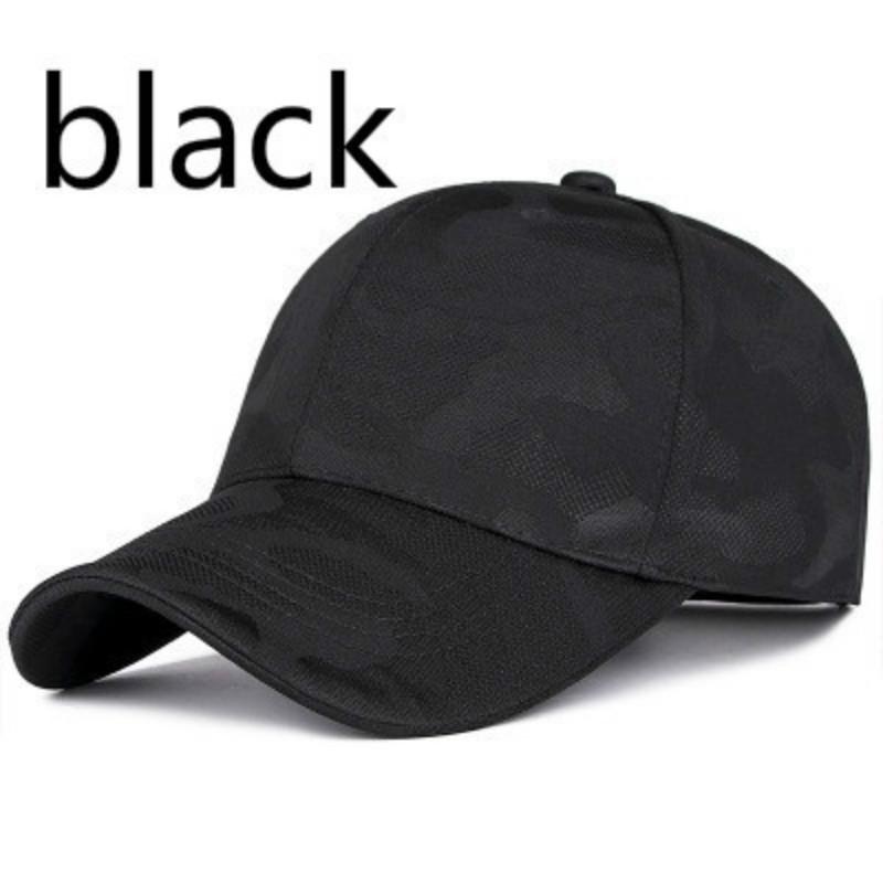 Summer Unisex Casual Baseball Cap Camouflage Outdoor Leisure Wild Rebound Cap Cotton Golf Cap