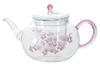 Чайник из термостойкого стекла Розовая роза 49P060