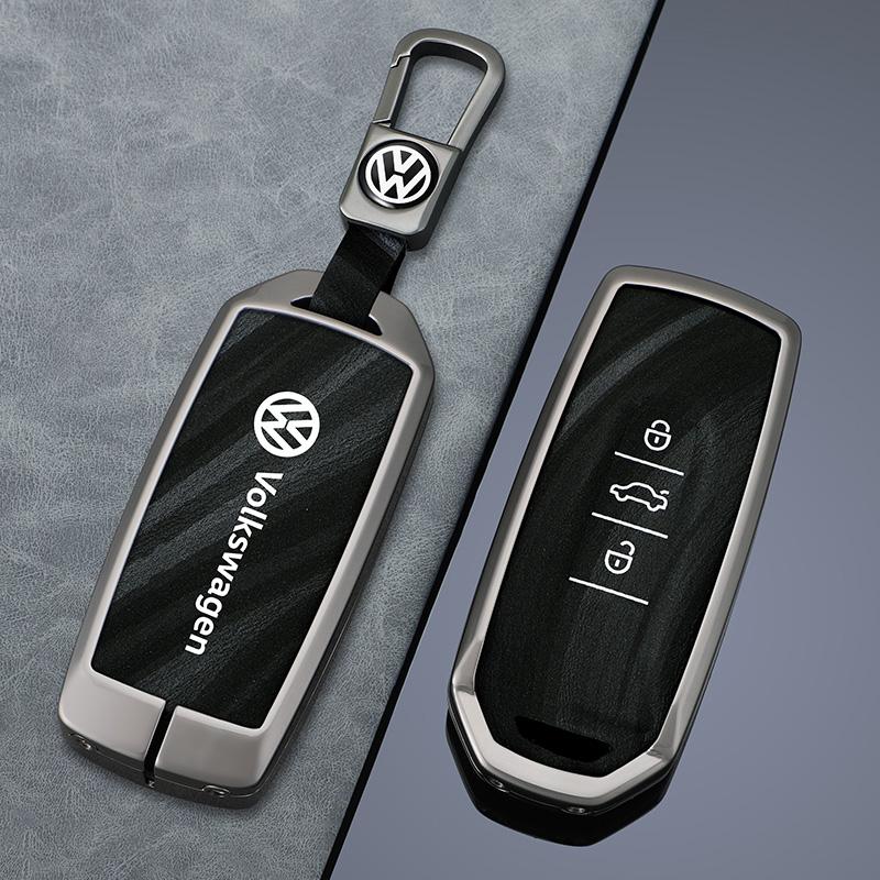 2026 Hot For VW VOLKSWAGEN Car Smart Key Cover Case Holder Keyless Shell for VW Volkswagen Touareg 2022 2021 2020 2019 2023 Keyc