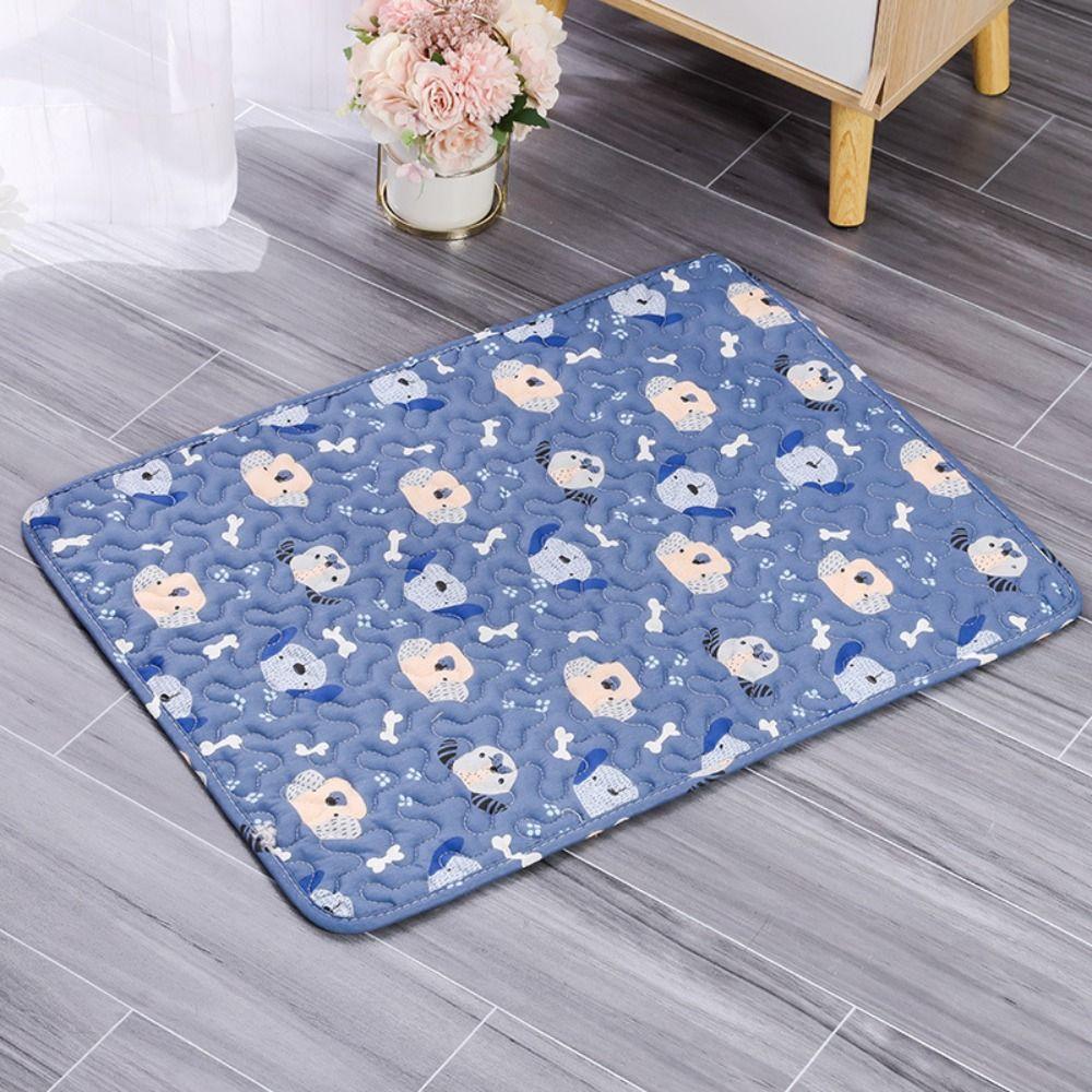 Washable Dog Cooling Mat Summer Pad Pet Cold Bed Durable Cat Blanket Sofa Pet