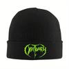 Логотип группы Obituary Смертельный металл Вязаная шапка Шапки Зимние шапки Теплые Хип-хоп Кепка для хэви-метала Унисекс Женщины