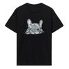 Women Clothing Tee Shirt Femme Brand French Bulldog Puppy O-neck T-Shirt Boys Animal Print Shirt Sweat Shirt Men T Shirts 72805