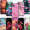 Flamingos Pink bird flower Case for Samsung M02 M06 M15 M16 M20 M21 M30 M30S M31 M35 M51 M55 M56 A36 A42 A50 A50S A51 A52