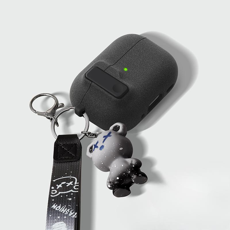 Для Airpods 4 наушники противоударный чехол автоматический переключатель безопасный замок защитный силиконовый чехол для Apple Airpods4 аксессуары