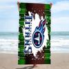 Пляжное полотенце с принтом Tennessee Titans, Большое, Мягкое, Быстросохнущее, для Пляжа, Кемпинга, Плавания