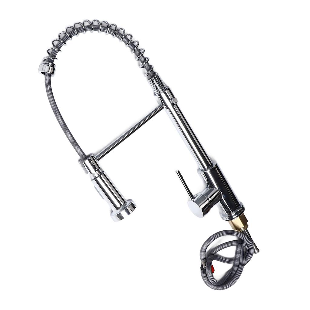 Выдвижной кран с поворотом на 360 градусов для мойки горячей и холодной воды из нержавеющей стали