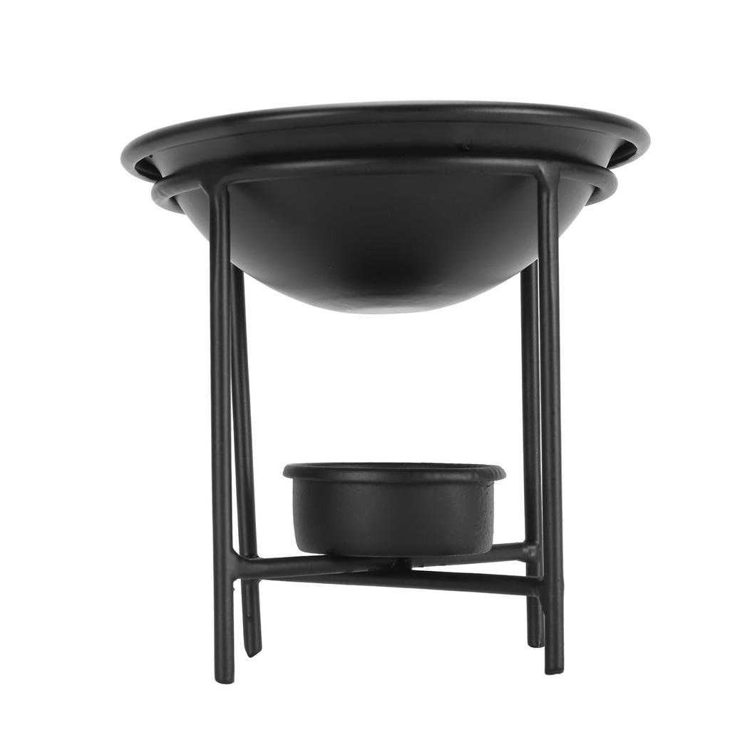 Аромалампа железная 100 мл многофункциональная с быстрой теплопроводностью для плавления воска 4 ножки