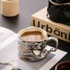 Необычные керамические кружки Креативные кофейные чашки Домашняя кружка для пары Керамические кружки Посуда для питья в гостиной Керамические подарки Посуда для напитков