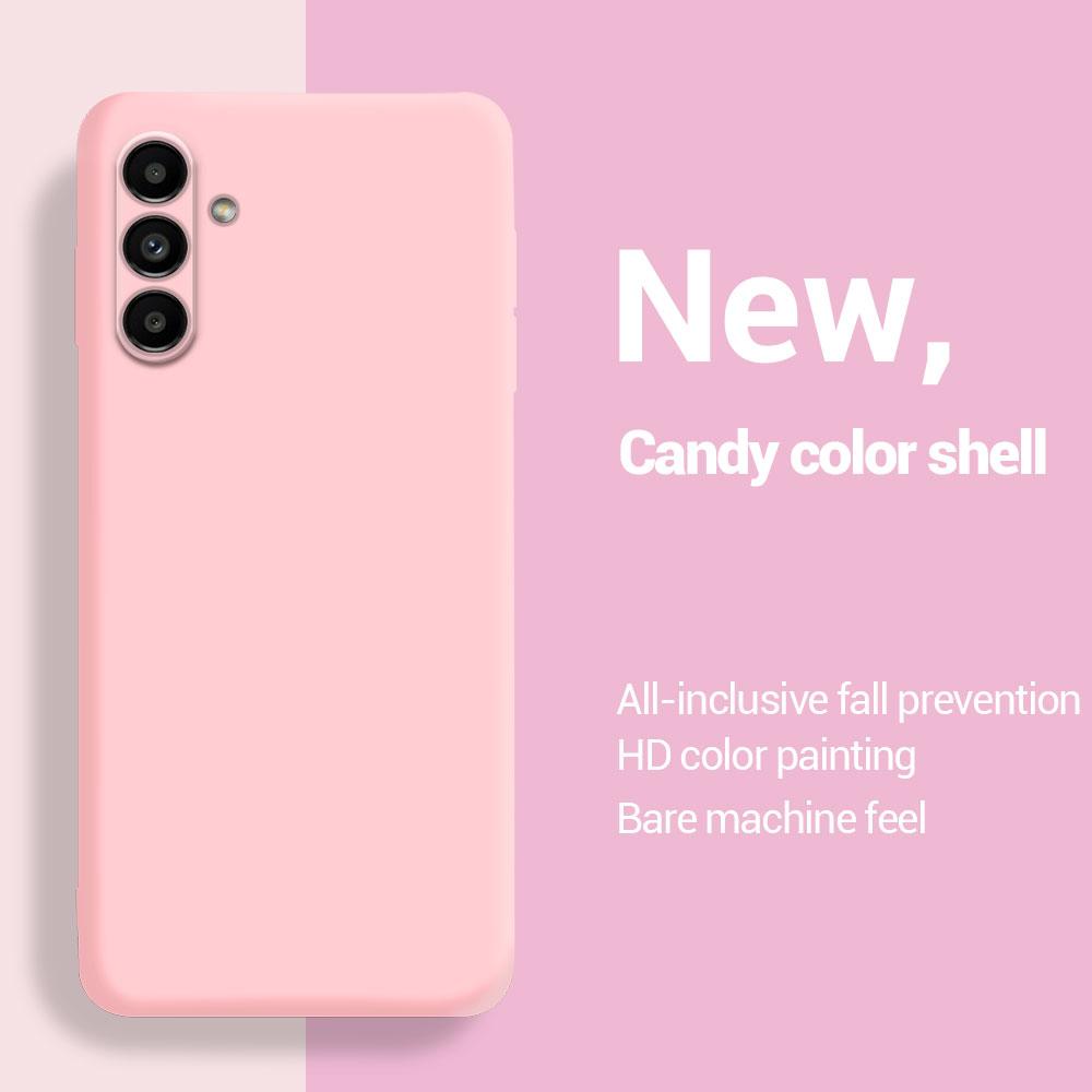 Жидкий мягкий силиконовый TPU чехол для Samsung Galaxy S20 S21 S22 S23 S24 S25 Plus Note 20 Ultra S21 FE 5G Задняя крышка Fundas