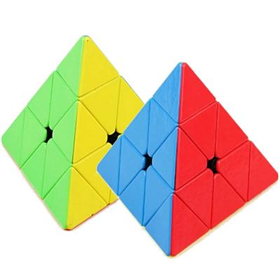 Pyramix 3x3x3 Треугольный магический куб Shengso 3*3 ShengShou SENGSO Mix 4 цвета Пирамида Пирамида Венгерский Pyranmix Prymix 3D головоломка