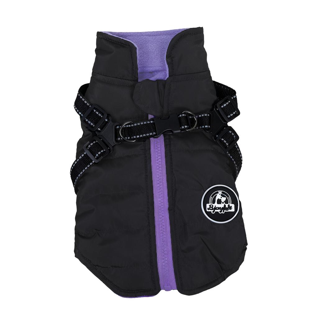 Dog Cotton Coat Thickened Dog Cotton Coat Chest and Back Integrated Cotton Vest Winter Dog Clothes