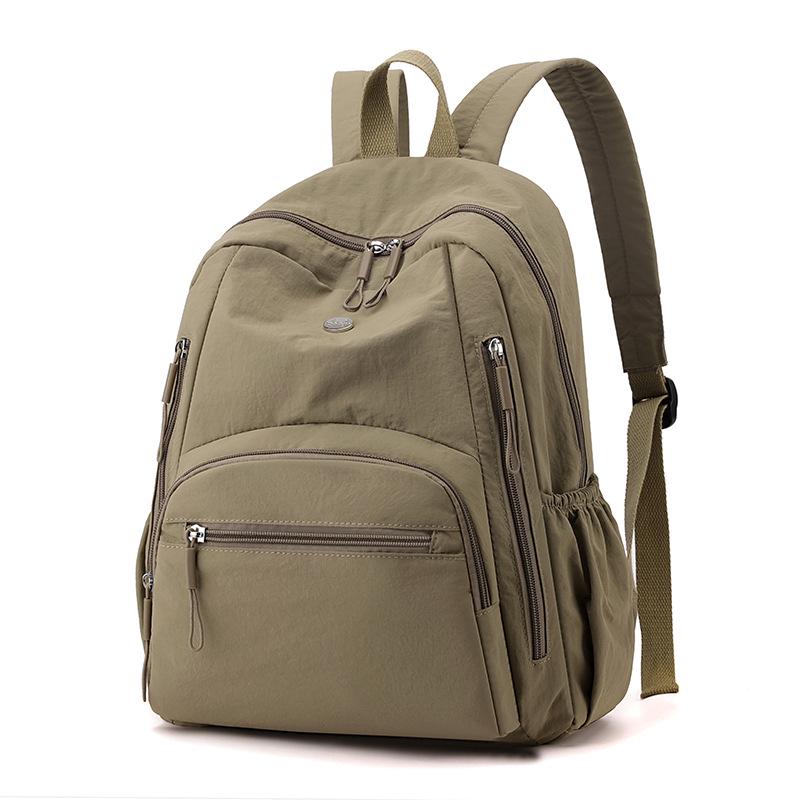 Женский рюкзак-пуховик из легкого водонепроницаемого нейлона большой вместимости