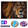 Diamond Painting 5d Lion Diamond Embroidery Animal Cross-Stitch