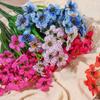 Faux UV Resistant Outdoor Fake Flowers Plastic Plants Garden Porch Decor Artificial Flowers