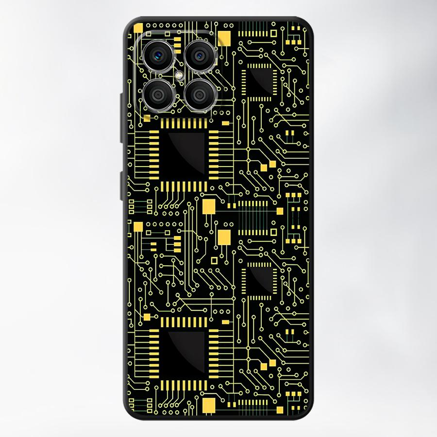 Чехол для Huawei P30 P20 Pro P20 P40 Lite P Smart 2019 P20 Lite 2018 Funda Чехол для телефона Ретро Печатная плата
