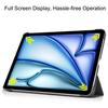 Для iPad Эйр 11 (2025)/(2024) Чехол-подставка из кожи с защитой от падения и планшета