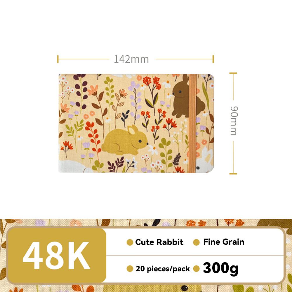 20 Листов 300г Бумага для Акварели Квадратный Блокнот Скетчбук 48K/32K 100% Хлопок Акварельный Рисунок Живопись Книга Художественные Школьные Принадлежности