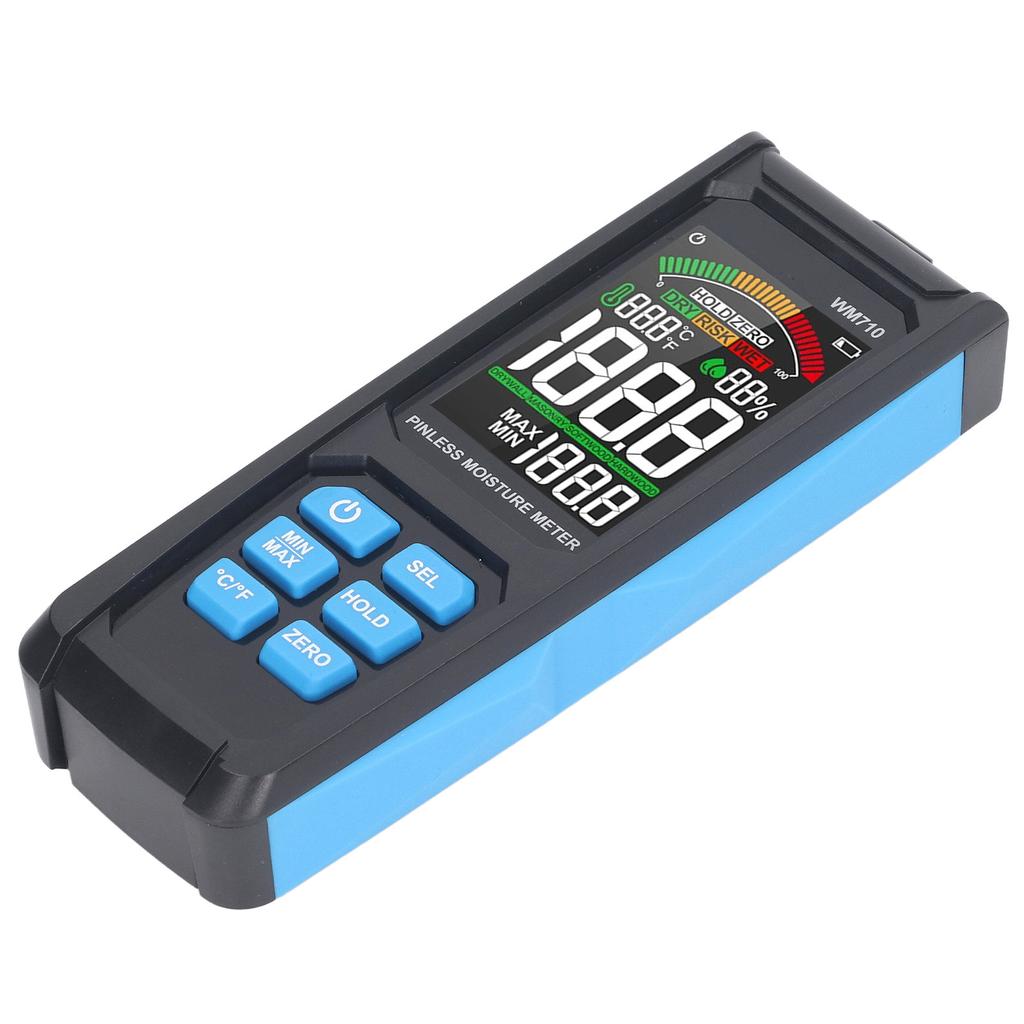 Бесконтактный влагомер цифровой детектор влажности древесины настенный датчик влажности для строительных материалов
