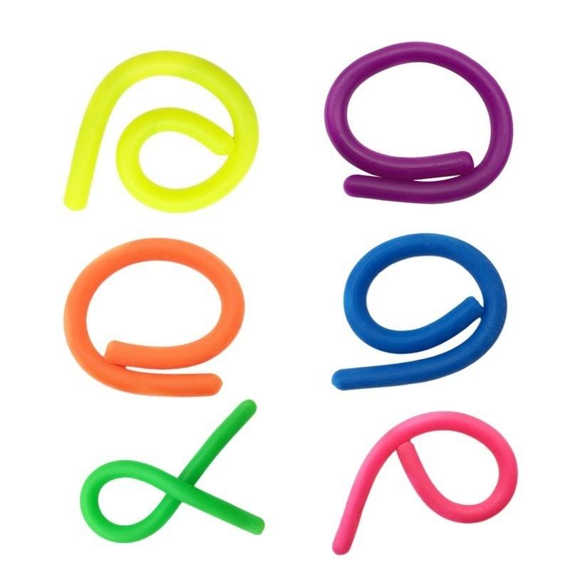 2PCS Hand Hyperflex Stretchy String Fidget Finger Reduce Stress ADHD Autism Rope Toy