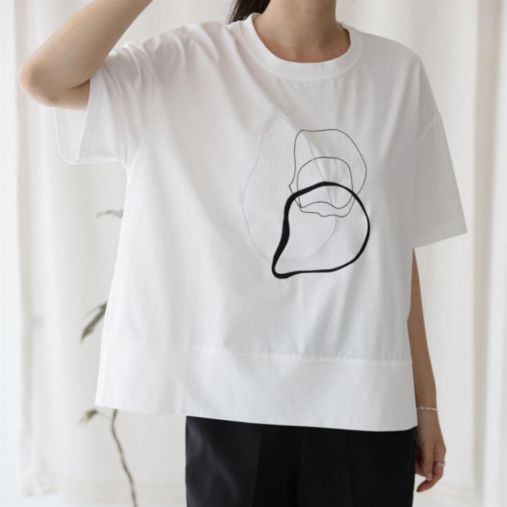New Arrivals Open Run Women Summer Round Neck Short Sleeve Oversized Stretch Tee