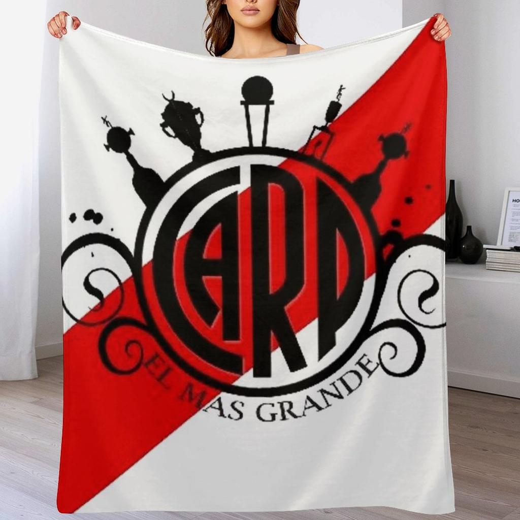 River Plate the largest Throw Blanket Luxurious Soft Fuzzy Blanket for Sofa Bed