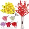 6 Colors Artificial Flower Blossom Trees Branches Fake Peach