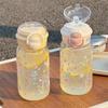 500ML Water Cup Transparent PC Drinking Cup Kawaii Water Tumbler  Juice Drink