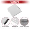 X Autohaux Car Tow Hook Cover Cap for MercedesBenz S-Class W220 98-02 No.2208850323 White