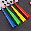 Stadium Horn with Flag Loud Sound Plastic Cheering Trumpet Maker Long Air Horn Sporting Events Football Game Graduation Sports Themed