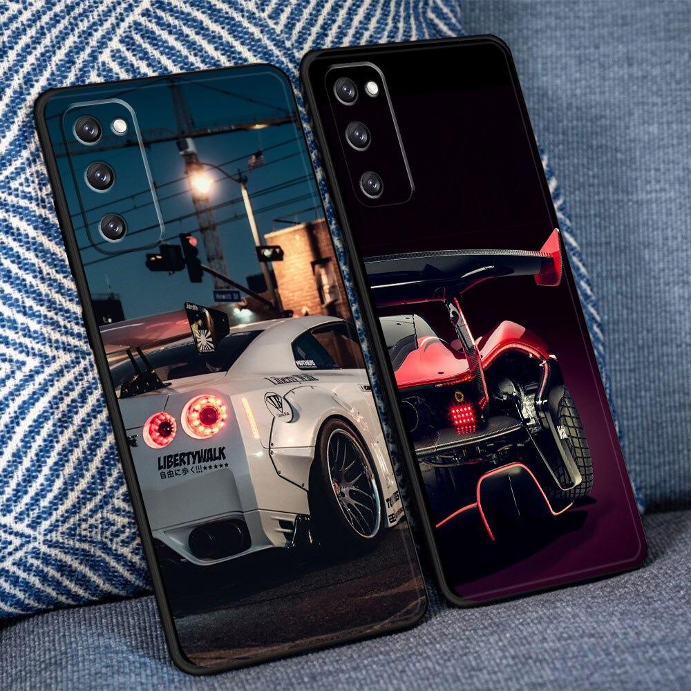 Funda для Samsung Galaxy S21 Plus S9 S22 Ultra 5G S7 S10e S8 S10 S20 FE 2022 Coque спортивные автомобили мужские мужские