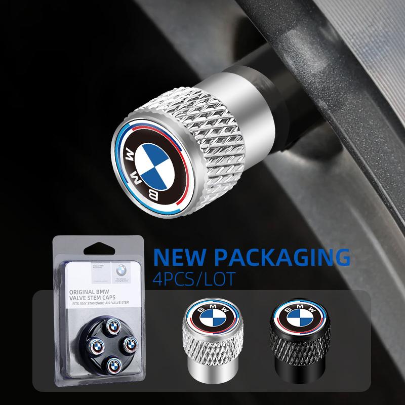 4PCS For BMW M M3 M5 X1 X3 X5 X6 E90 E91 E92 E93 E60 E61 E63 E64 Car Wheel Tire Valve Air Caps Stem Cover Dustproof With tools LR7