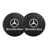 2Pcs Car Coasters Water Cup Mats Waterproof Slot Pads For Mercedes Benz AMG W203 W204 W205 W209 W210 W211 W212 W176 BL1