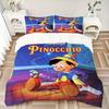 Pinocchio'S Magical Adventure Print 3Pcs Bedding Setduvet Cover With 2 Bedropillowcase Home Birthday Gift
