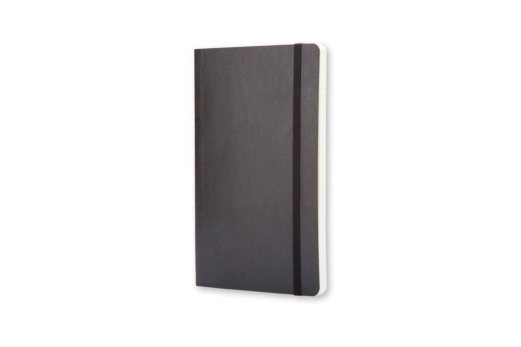 Moleskine Классический Мягкий Карманный Размер по Горизонтали x QP611 Блокнот, Обложка, Линованный, (9 см 14 см), Черный,