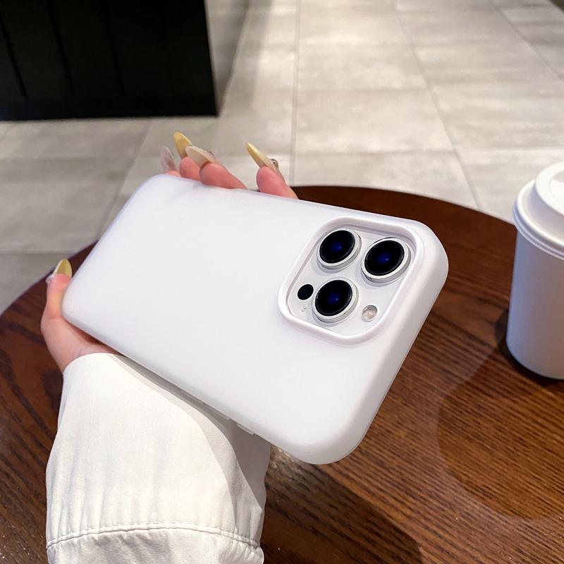 Luxury Candy Color Matte Phone Case For For Iphone 11 12 13 14 15 16 17 Pro Max Plus Air Shockproof Bumper Back Cases Cover