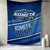HC Kometa Brno Wall Tapestry Aesthetic Wall Hanging Printed Fabric Blanket Decorative Tapestries for Bedroom Living Room Home Decor