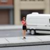 1:Фигурки репортеров в масштабе 1:64 Реалистичная сцена Набор моделей съемочной группы Ручная роспись