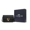 COACH Studio Leather Shoulder Bag , Crossbody Bag Large Women's Black (Unisex) Crossbody Bags C6641 B4BK