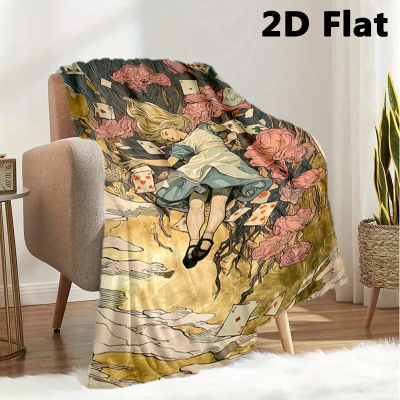 Keyhole Wonderland Blanket Soft And Comfortable Home Decor Christmas Gifts Bedroom Air Conditioning Blanket