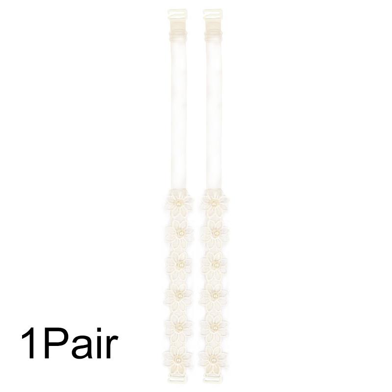 1 пара Цветочный Сексуальный Декор Платья Летние Бретели для Бюстгальтера Эластичные Плечевые Ремни Регулируемые Пластиковые/Кружевные Женские