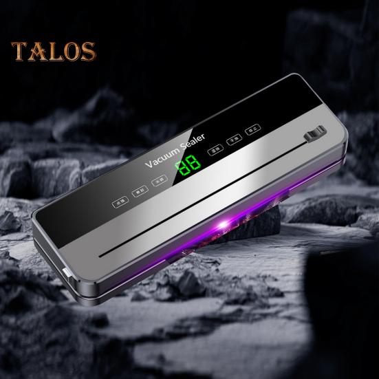 Вакуумный упаковщик с мощной мощностью всасывания, высокоскоростной двигатель, водонепроницаемый сенсорный экран, съемный дизайн, автоматическая запайочная машина с вилкой стандарта США