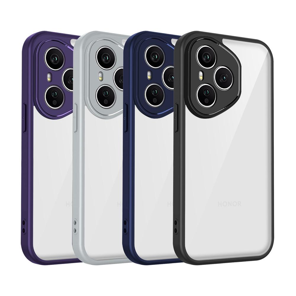 Противоударный чехол-броня для телефона Honor 400 Pro 400Lite X6C X7C X8B X8C X9C Magic 7 Lite Роскошная матовая акриловая прозрачная жесткая накладка